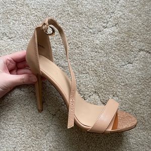 Pink/Rose Gold Charlotte Russe Heels